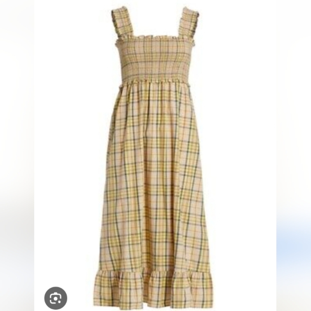 Rails Rumi Dress Sunflower Plaid